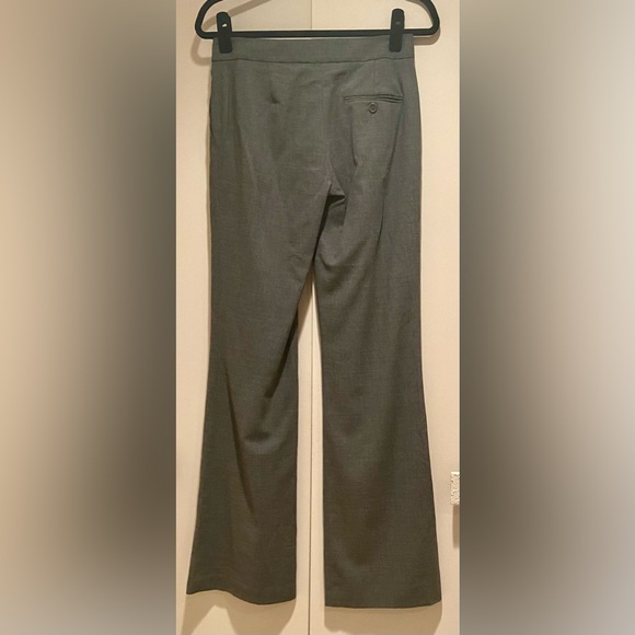 NWT BCBGMAXAZRIA Slim Flare Wool Blend Dress Pants - Picture 2 of 16